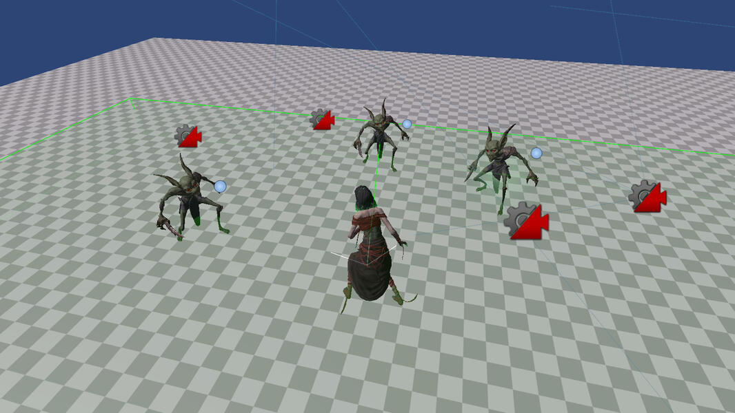 Combat Camera (Editor View)